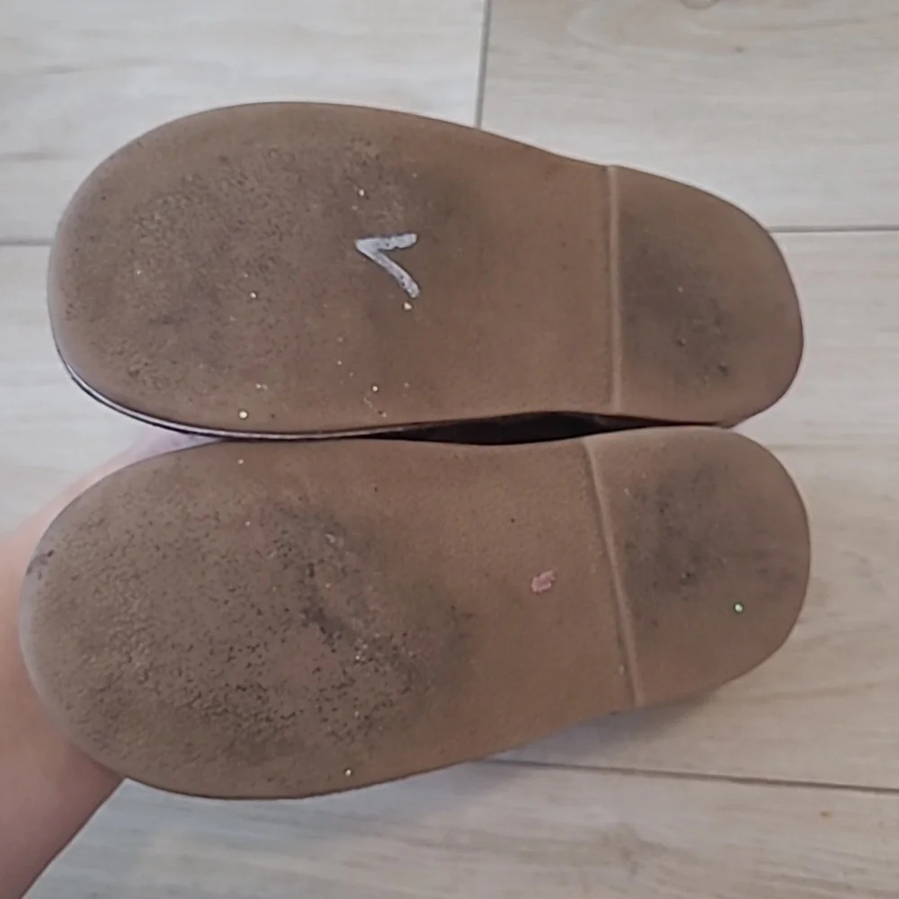 L'Amour Brown Suede Kids Boots Size 10 - Picture 6 of 9